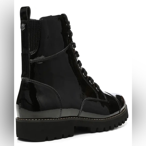 DONALD PLINER Lace-Up Lug Combat Boot 5.5 - Picture 3 of 11